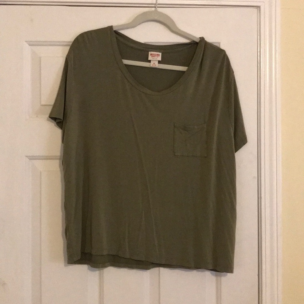 Olive green top from target